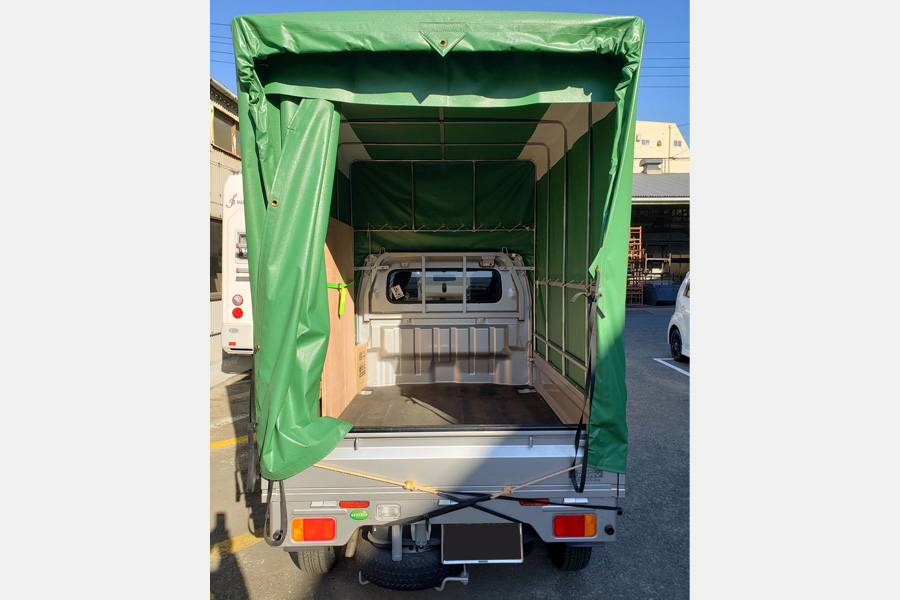 軽トラ（幌車）